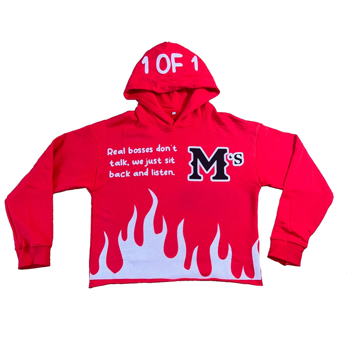 "M's” Flame Hoodie